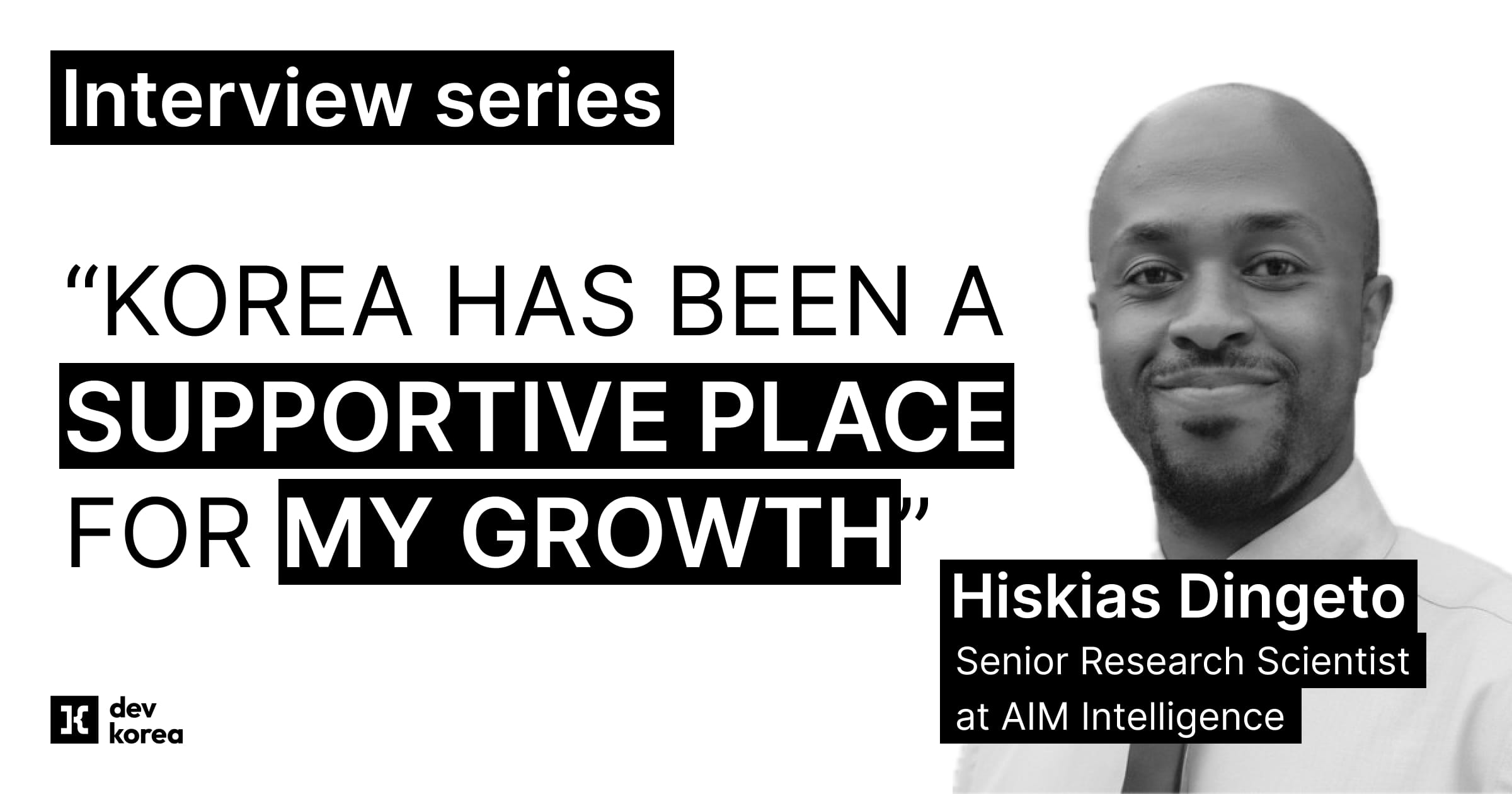 Beyond the lab: Life in Korea as an international AI researcher