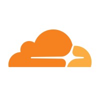 The logo of Cloudflare.